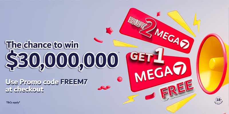 BUY 2 MEGA7 + 1 FREE